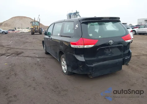2014 Toyota Sienna L V6 7 Passenger from USA, damaged, VIN 5TDZK3DC9ES439919